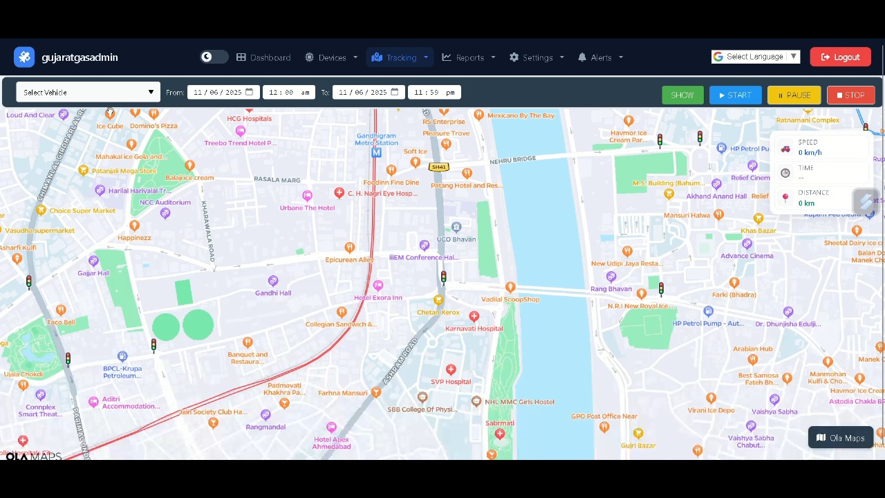 Tracking vehicles in real-time with Bonrix